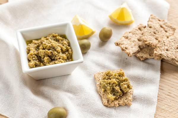 dip de aceitunas negras